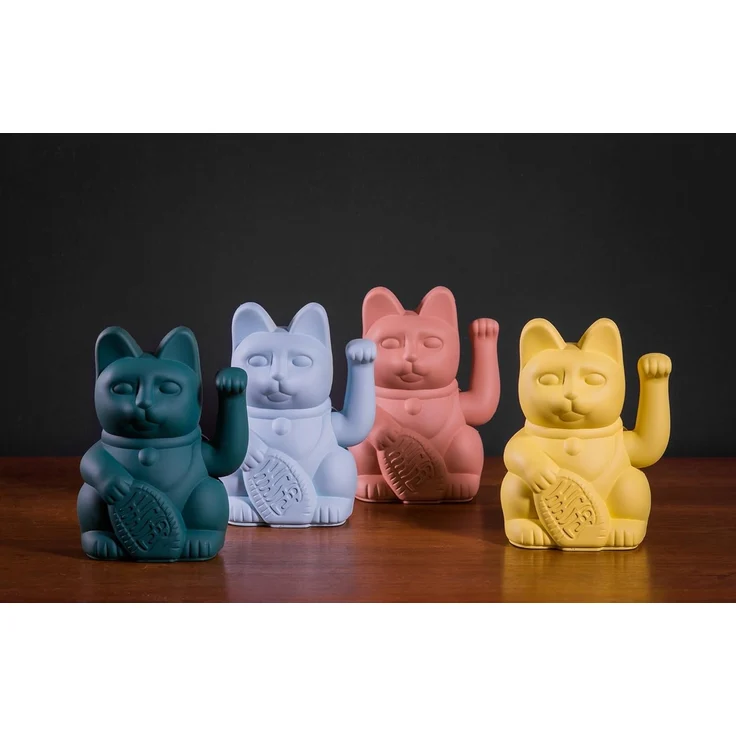 Donkey Winkekatze Lucky Cat Blue – Bild 3