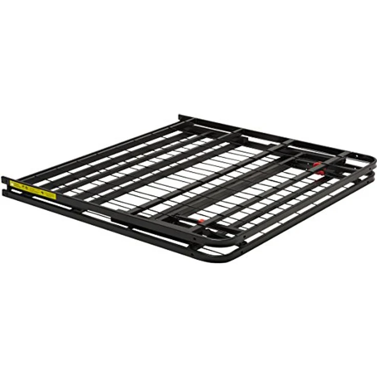 Amazon Basics Klappbares Plattform-Bettgestell, kein Werkzeug für Montage erforderlich, Unterbettaufbewahrung, 90x200 cm – Bild 5