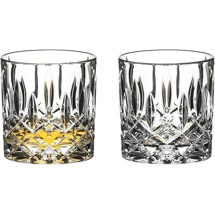 Riedel Tumbler Collection Spey Single Old Fashioned, 2er Set, Whiskyglas, Whisky Glas, Kristallglas, 245 ml, 0515/01S3