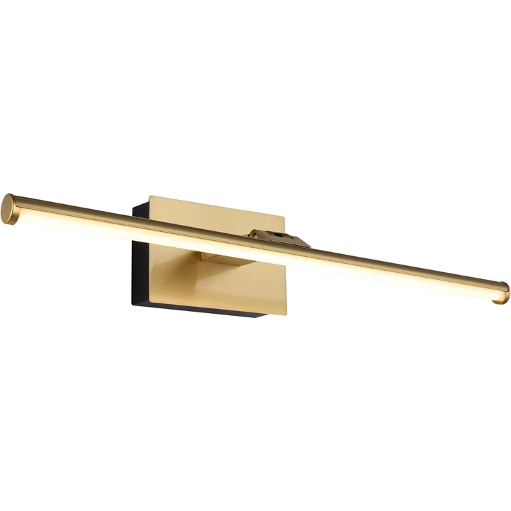 Akku Bilderlampe Messing kabellos zum Kleben, Breite 40cm – Bild 5
