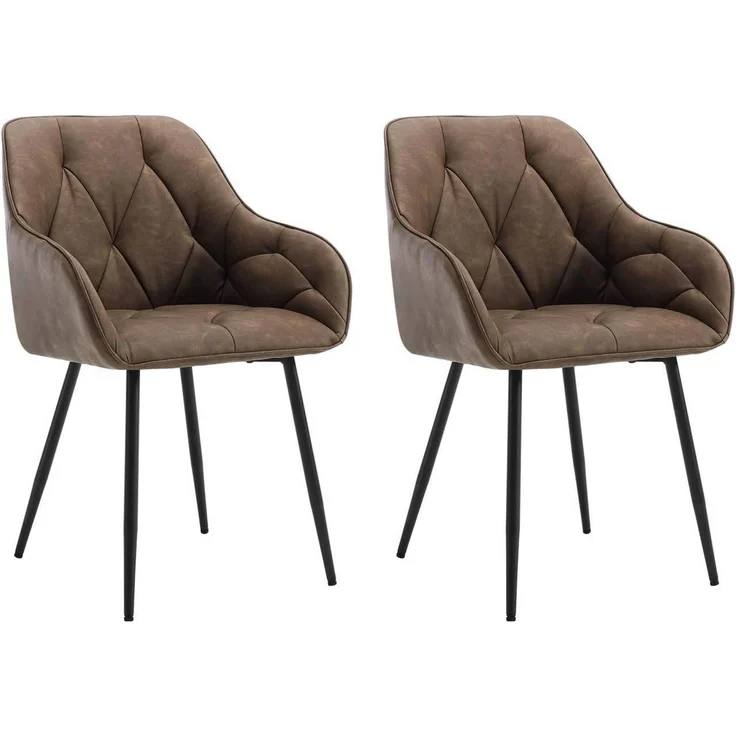 Woltu Polsterstuhl (Set, 2 St), Esszimmerstühle Ergonomisches Design Stuhl – Bild 5