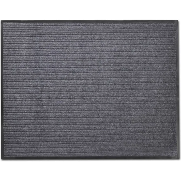 Türmatte | Schmutzfangmatte Innen Grau 90 x 150 cm PVC – Bild 1