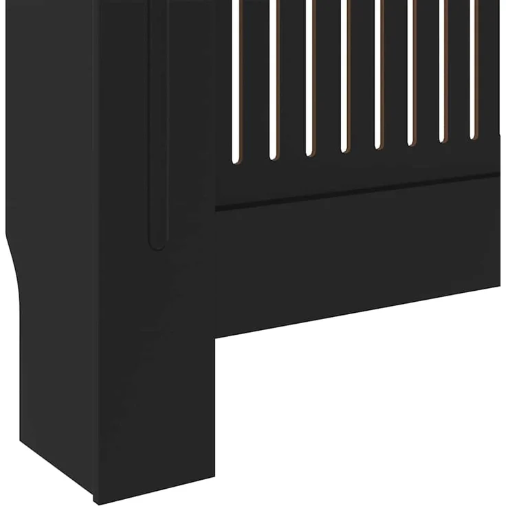 MDF Heizkörperverkleidung Landhausstil Schwarz 205 cm – Bild 8