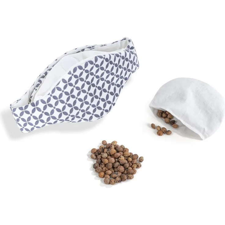 Babyjem Kirschkernkissen - Größenverstellbarer Wärmekissen für Babys | Dinkelkissen, Bei Bauchschmerzen & Blähungen, 100% Baumwolle, Körnerkissen