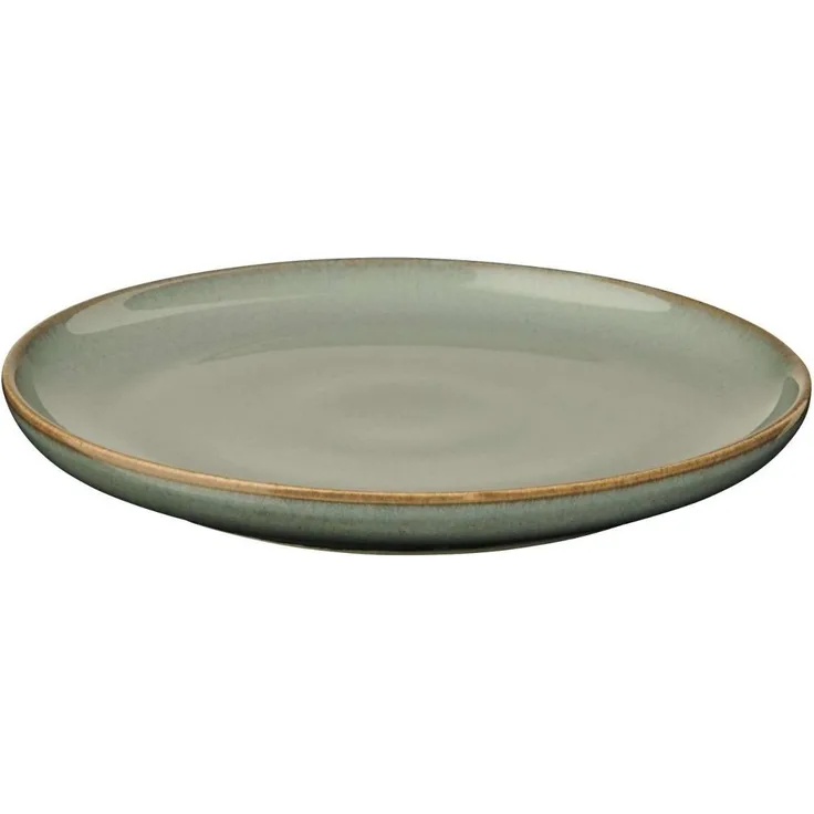 ASA Selection saisons eucalyptus Brotteller, Brot Teller, Frühstücksteller, Kuchenteller, Steinzeug, Grün, Ø 14. 5 cm, 27131175