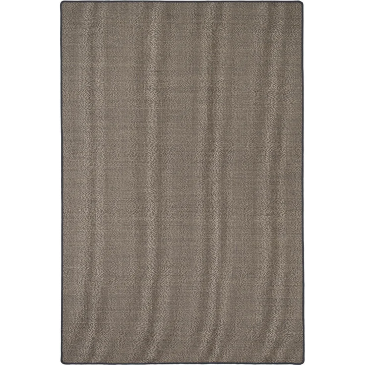 Snapstyle Sisal Teppich, Graphit, 100x100 cm, schadstoffgeprüft, für Fußbodenheizung geeignet, flachgewebe