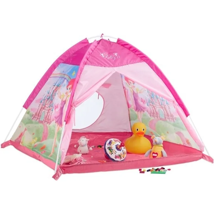 Spielzelt Mädchen Pink mit Fee