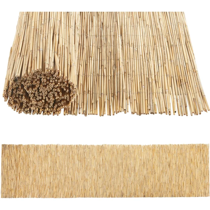 Schilfzaun Abbateggio 200x500 cm [casa. pro] – Bild 2