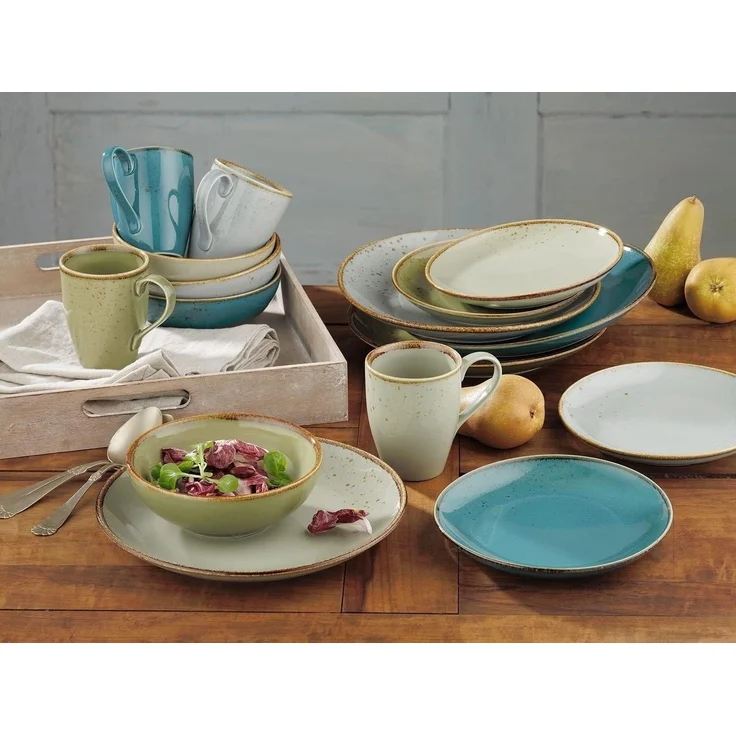 Schale NATURE COLLECTION DH 16.50x6 cm grün – Bild 2