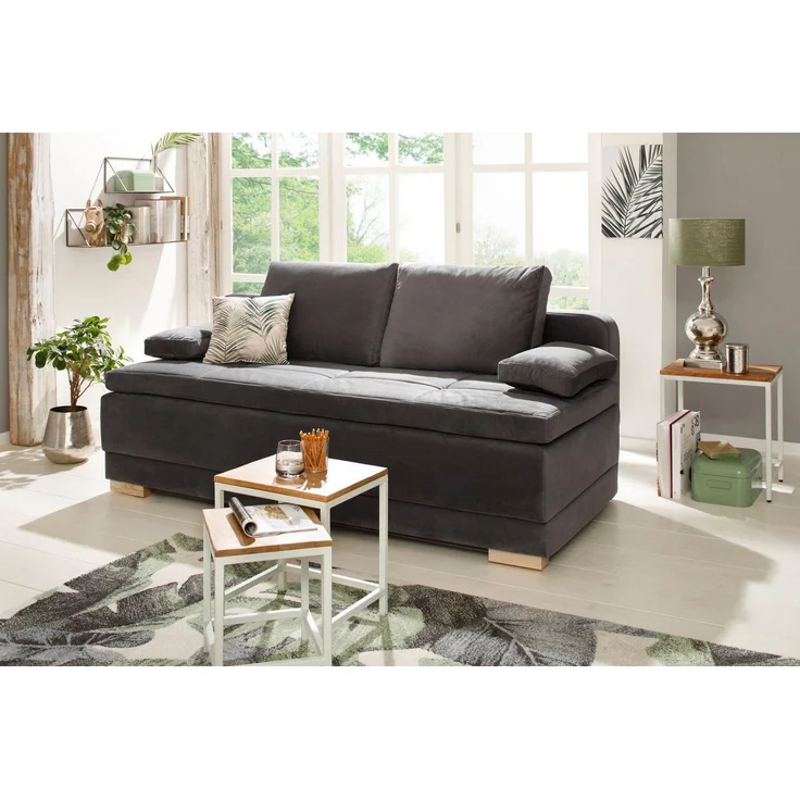 INOSIGN Schlafsofa Berlin, Dauerschläfer mit Boxspringfederung, Bettfunktion und Bettkasten – Bild 5