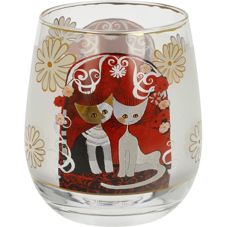 Goebel / R. Wachtmeister -Templi dell' amore,Windlicht,8,5cm x 8,5cm x 9,5cm / Glas / 8,5cm x 8,5cm x 9,5cm – Bild 4