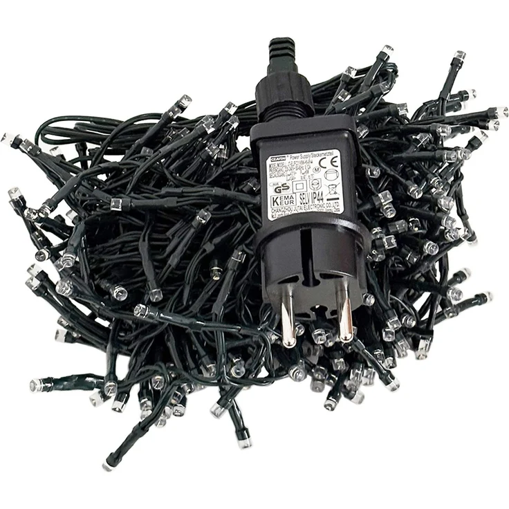 400er Cluster-Lichterkette LEDs Innen und Außen warmweiß – Bild 5