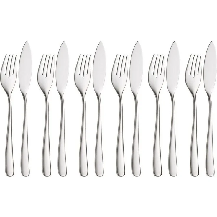 WMF Vision Fischbesteck-Set, 12-teilig, Cromargan protect® 3201112840 – Bild 5
