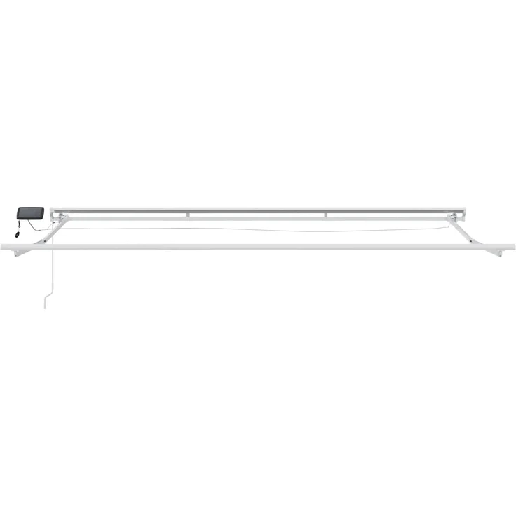 vidaXL Manueller Markisenrahmen mit LEDs 4,5 x 3,5 m 3420678 – Bild 7