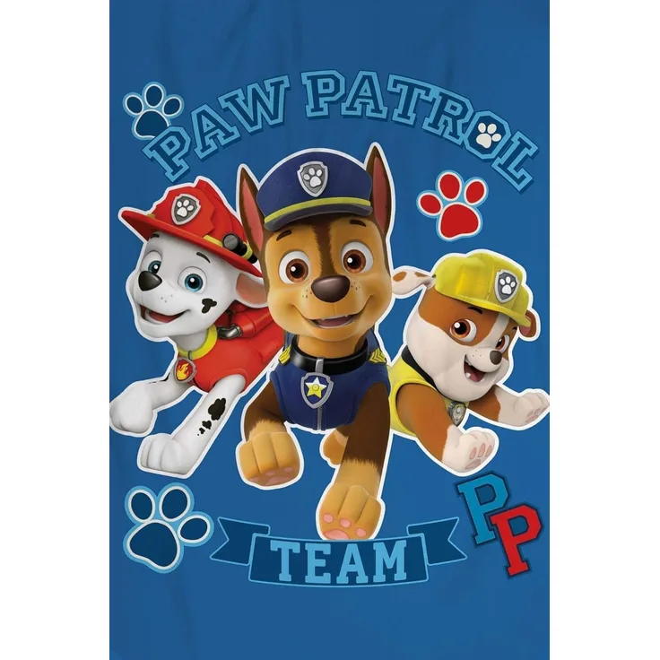 Paw Patrol Fleecedecke Schmusedecke Kuscheldecke 100x150 cm