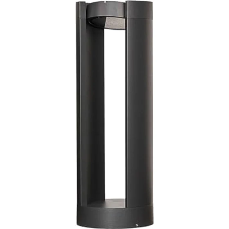 Lucande LED Wegeleuchte 50 cm, drehbarer Leuchtkopf strahlwassergeschützt IP65, grafitgrau, 15W, warmweiß 3.000K, 598 lm – Bild 1