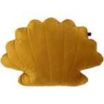 Overseas Sea Shell Kissen – Ochre Gelb dunkel