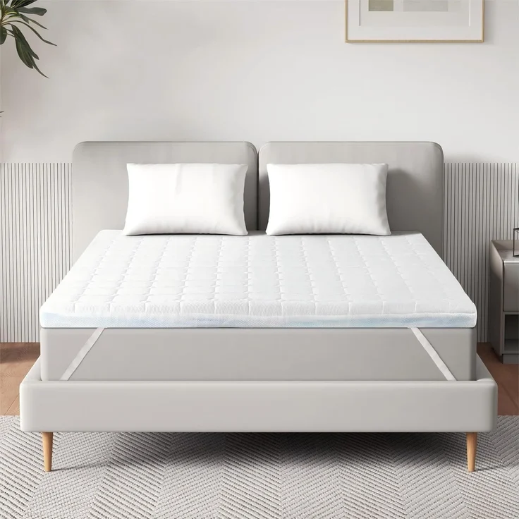 EGO HOME Matratzen Topper 180x200, 7cm Höhe Matratzentopper aus Schaumstoff von 7 Zonen Schneiden, 180x200 cm Matratzenauflage mit Öko-TEX Zertifiziert für Boxspringbett Matratzen Schlafsofa – Bild 1