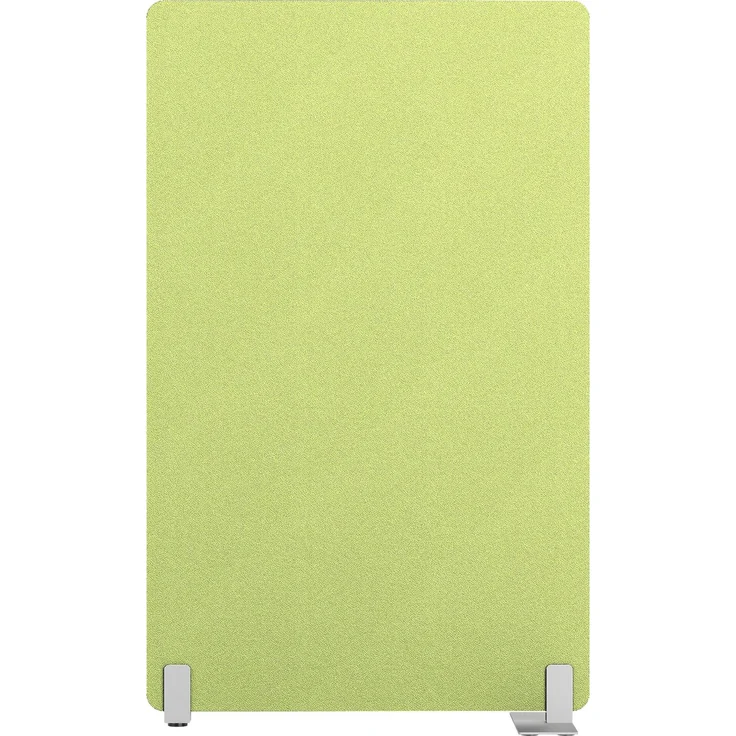 Rheinland Möbel FocusWall STW1014 – Akustik-Stellwand 1000×1400 mm in Stofffarbe Apple inkl. Standfüßen – Schreibtisch-Trennwand für Büro & Homeoffice – Schallschutz – Made in Germany – Bild 1