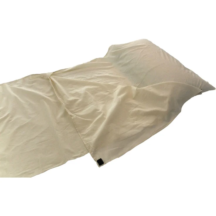 Origin Outdoors Sleeping Liner Baumwolle, Deckenform, sand – Bild 2