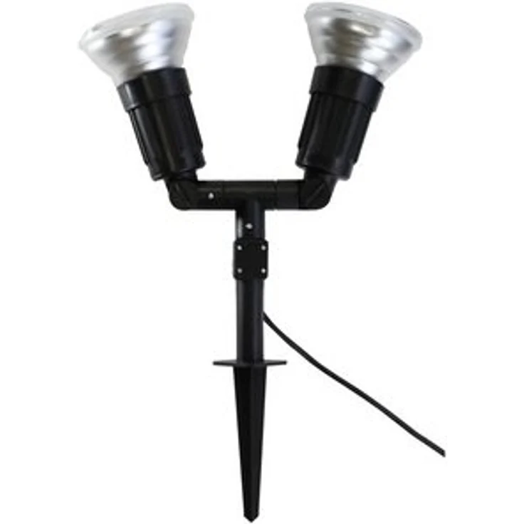 Megatron Gartenleuchte Megatron MT70814 Cappi 2 Gartenleuchte E27 Schwarz – Bild 4