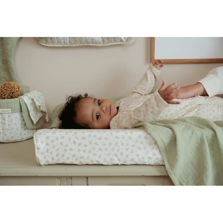 Little Dutch Wickelauflagenbezug - Hydrophil - Blu – Bild 2