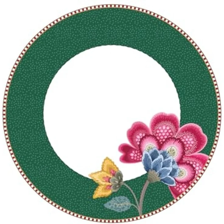 PiP Studio Frühstücksteller Fantasy Green Frühstücksteller 21cm – Bild 1