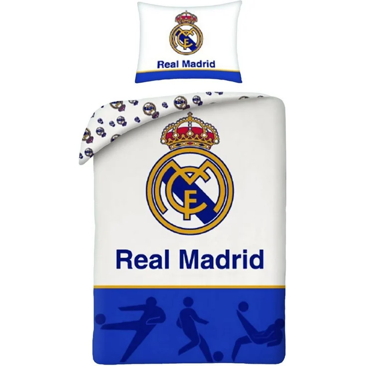 Real Madrid Bettwäsche Real Madrid Fußball Bettwäsche 140x200 cm
