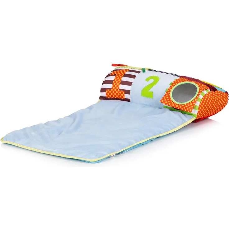 Chipolino Babykissen, Spielmatte, Spielkissen, Spiegel, Greifling, Motorikspielzeug bunt – Bild 1