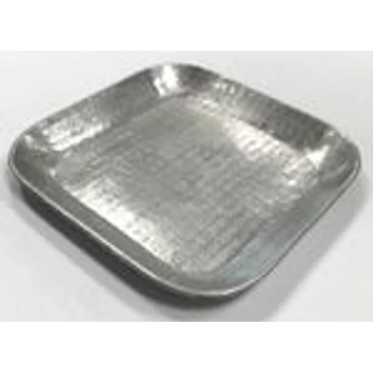 Orientalisches Tablett Prisma Silber 30x30 cm – Bild 5