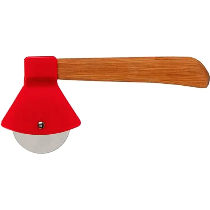 HIT Trading Pizzamesser PIZZAMESSER 21cm in Form einer Axt Pizzaschneider Pizzaroller 94 Pizza Roller
