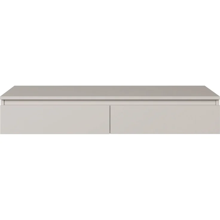 Selsey 'Bemmi' Hängeschreibtisch / Schminktisch, Greige, 19 x 120 x 50 cm – Bild 6