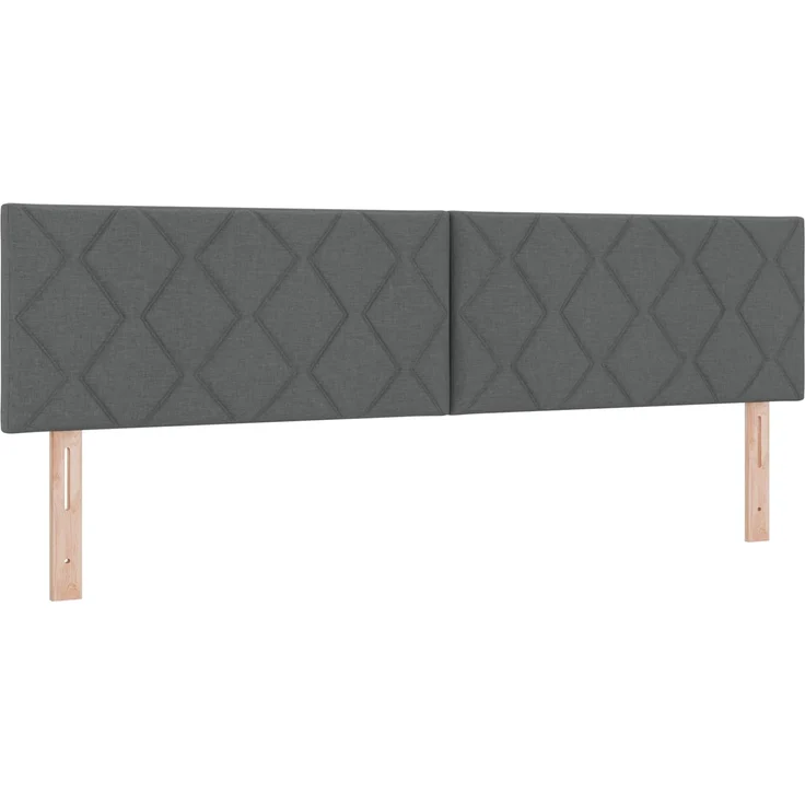vidaXL LED-Speicherbett mit Matratze Dunkelgrau 180 x 200 cm Stoff 3459361 – Bild 5