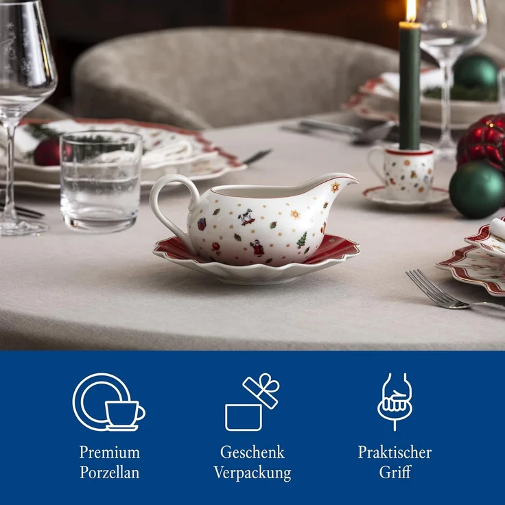 Villeroy & Boch Toy's Delight Sauciere mit Unterteil 500 ml – Bild 3