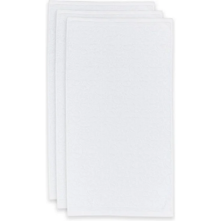 PiP Studio Handtuch Tile Pip White 55X100 Set A 3 Weiß 100% Cotton, terry, 500 GSM 55, Baumwolle (1-St), Handtuch Frottetuch – Bild 3