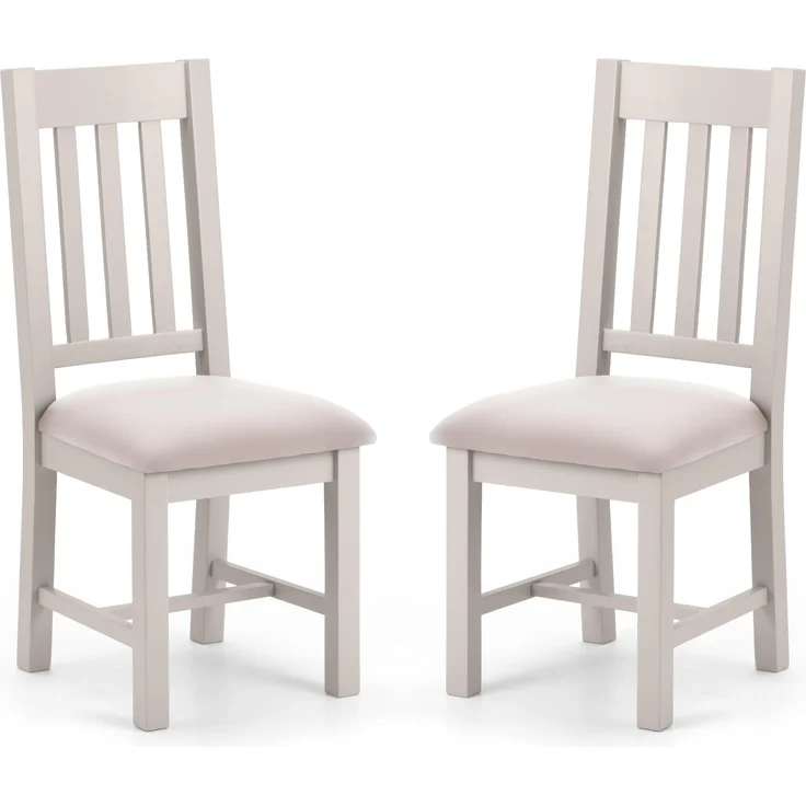 Julian Bowen Richmond Esszimmerstühle, 2er-Set, grau