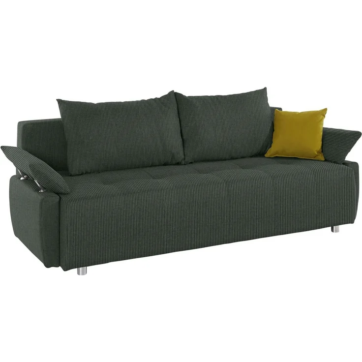 COLLECTION AB Schlafsofa Funtastic, B: 212 cm, Liegel. 145x187 cm, Bettfunktion, Bettkasten, Armteilverstellung & 1 Zierkissen, Federkern – Bild 4