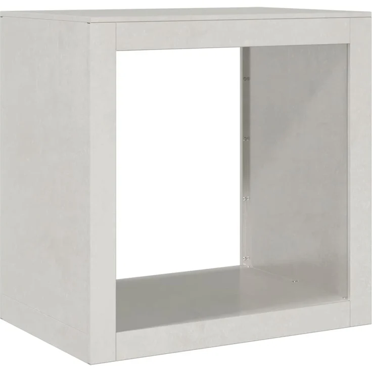 vidaXL Brennholzregal 60x40x60 cm Edelstahl 851007 – Bild 1