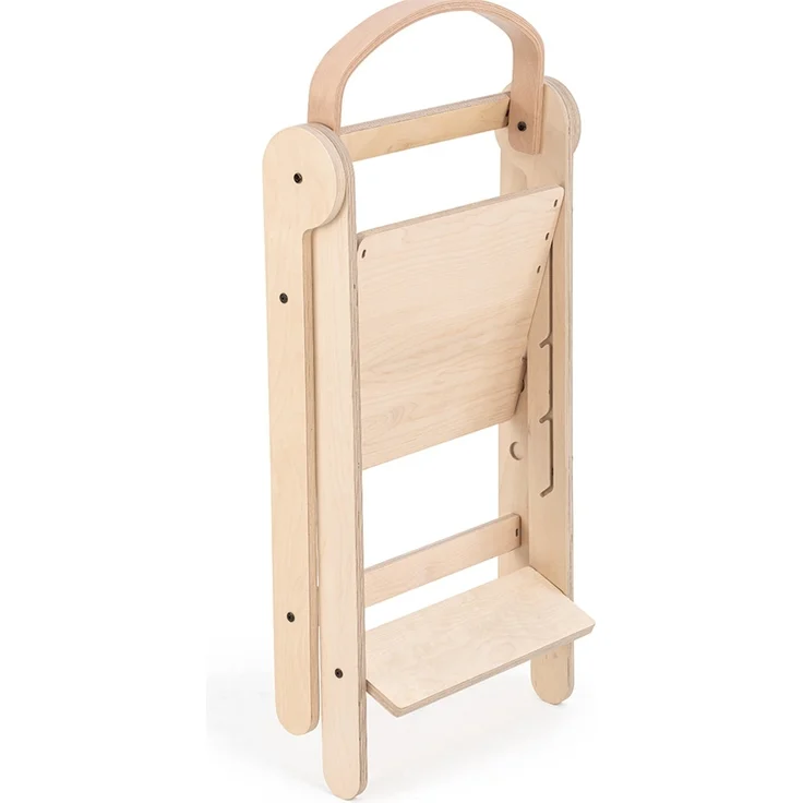 MamaToyz Holz Lernturm Fold | Natur | 52x50x85 cm – Bild 5