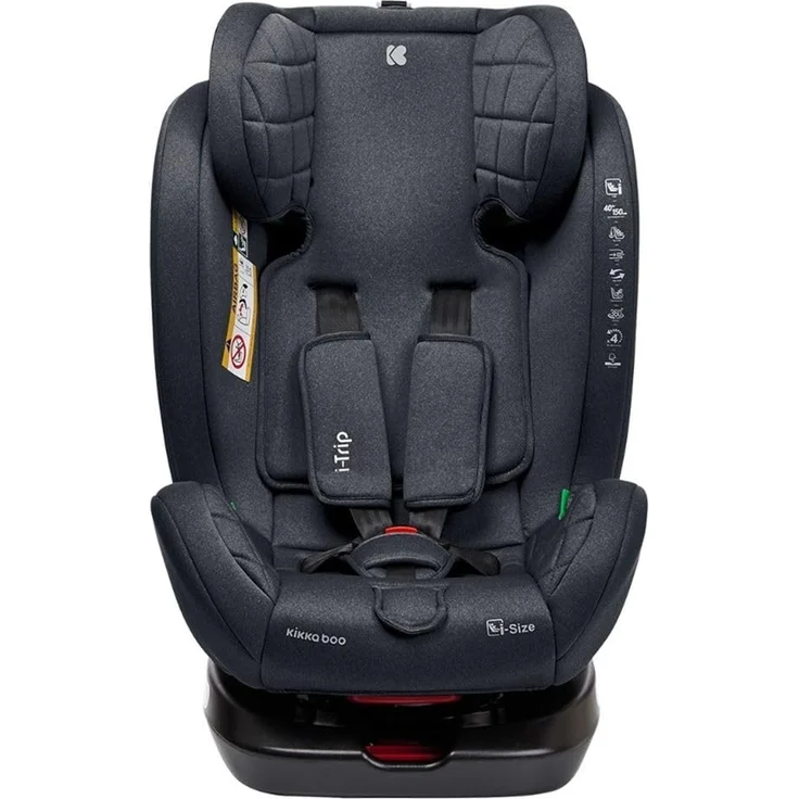 Kikkaboo Kindersitz i-Trip i-Size (40-150 cm) Gruppe 0+/1/2/3 verstellbar Isofix grau – Bild 3