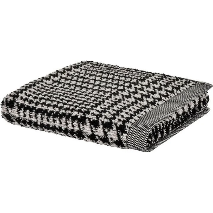 Möve Handtuch Brooklyn Glencheck, Walkfrottier (1-St) – Bild 2