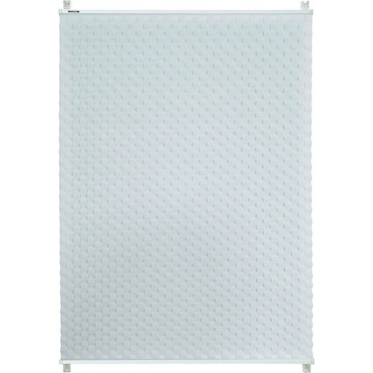K-home Klemmfix Plissee 3D-Effekt Weiß 95x130 cm – Bild 2