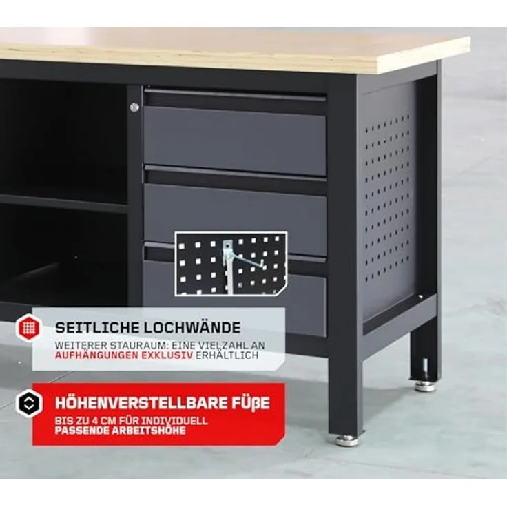 FEISTOS Werkstatteinrichtung Heros 3 | Werkbank – Bild 4