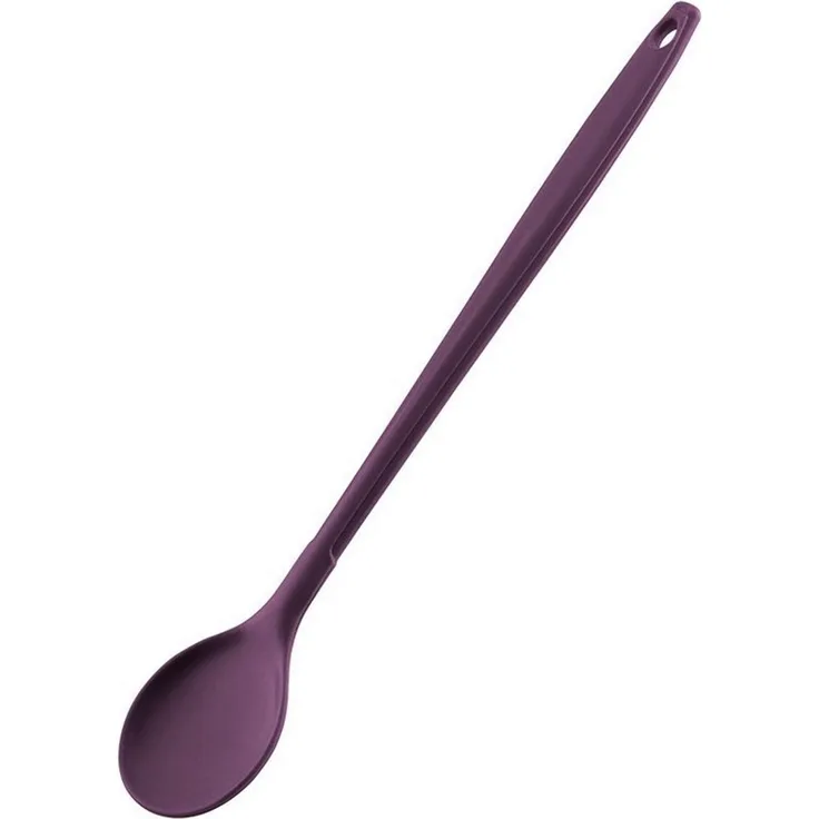 Kochblume Kochlöffel lila Silikon, Edelstahl 22025.06
