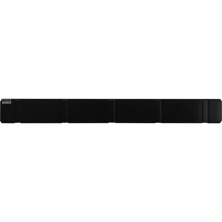 HOME DELUXE Garderobenleiste HOOK inkl. Haken und Magnete - Schwarz – Bild 5