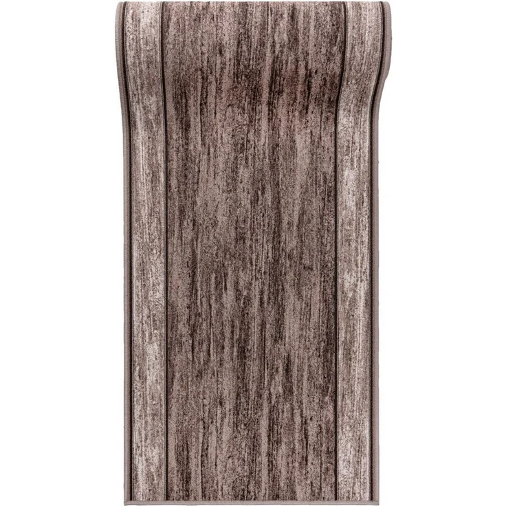 Mazovia Läufer Läufer Teppichläufer Brücke - Vorzimmer Küche - Grau, 67 x 100 cm, Kurzflor, Rutschfest, Meterware, Verschiedene Größen – Bild 1