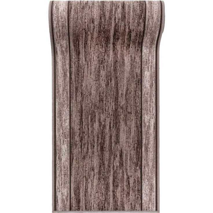 Mazovia Läufer Läufer Teppichläufer Brücke - Vorzimmer Küche - Grau, 67 x 100 cm, Kurzflor, Rutschfest, Meterware, Verschiedene Größen