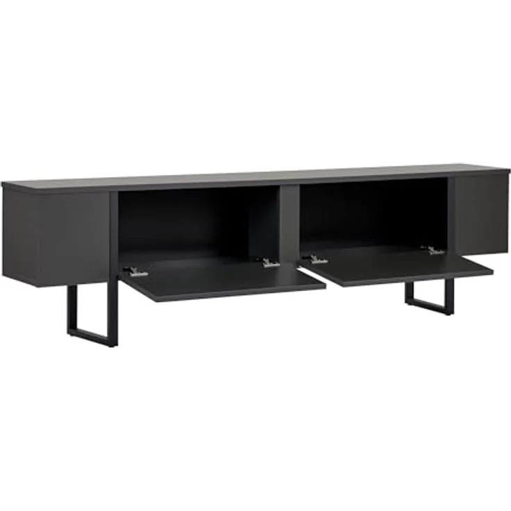 Skye Decor TV-Board Boho Design, 180 cm, modernes Wohnzimmertv-Möbel mit offenen Ablageflächen und stabiler Bauweise, verschiedene Farbvarianten erhältlich – Bild 4