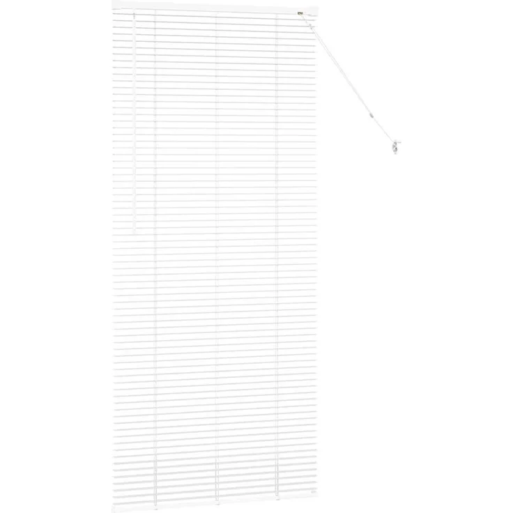 vidaXL Venezianische Jalousie Weiß 175 x 70 cm 25 mm Aluminium 42005991 – Bild 6