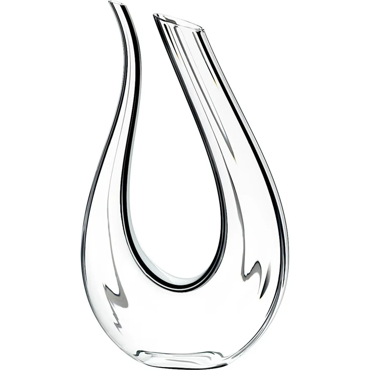 RIEDEL 1756/00 Dekanter AMADEO Fatto a Mano schwarz-weiß-schwarz, handgefertigt, Design-Dekanter – Bild 1